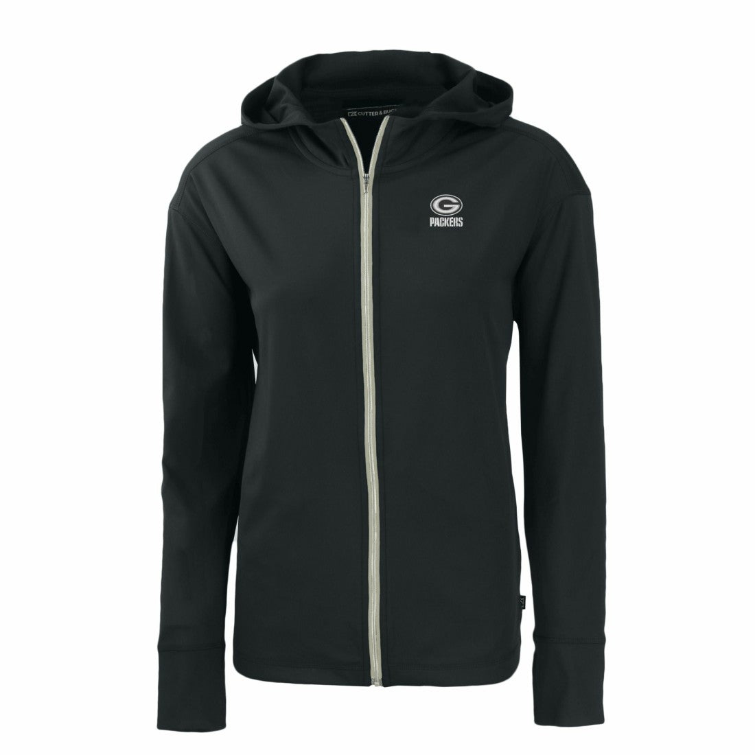 Green Bay Packers Cutter & Buck Women's Daybreak Eco Recycled Full-Zip Hoodie | NFL On sale