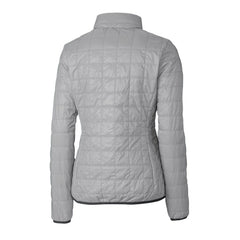 Las Vegas Raiders Cutter & Buck Women's Rainier PrimaLoft Eco Insulated Full-Zip Puffer Jacket | NFL New