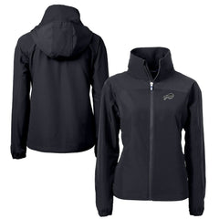 Buffalo Bills Cutter & Buck Women's Charter Eco Recycled Full-Zip Hoodie Jacket | NFL Outlet