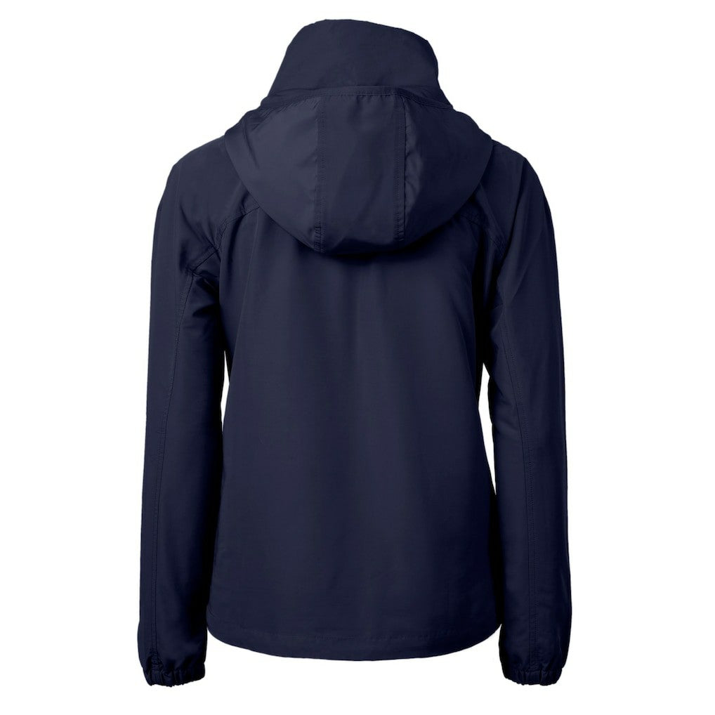 Chicago Bears Cutter & Buck Women's Charter Eco Recycled Half-Zip Hoodie Anorak Jacket | NFL Outlet