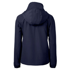 Chicago Bears Cutter & Buck Women's Charter Eco Recycled Half-Zip Hoodie Anorak Jacket | NFL Outlet