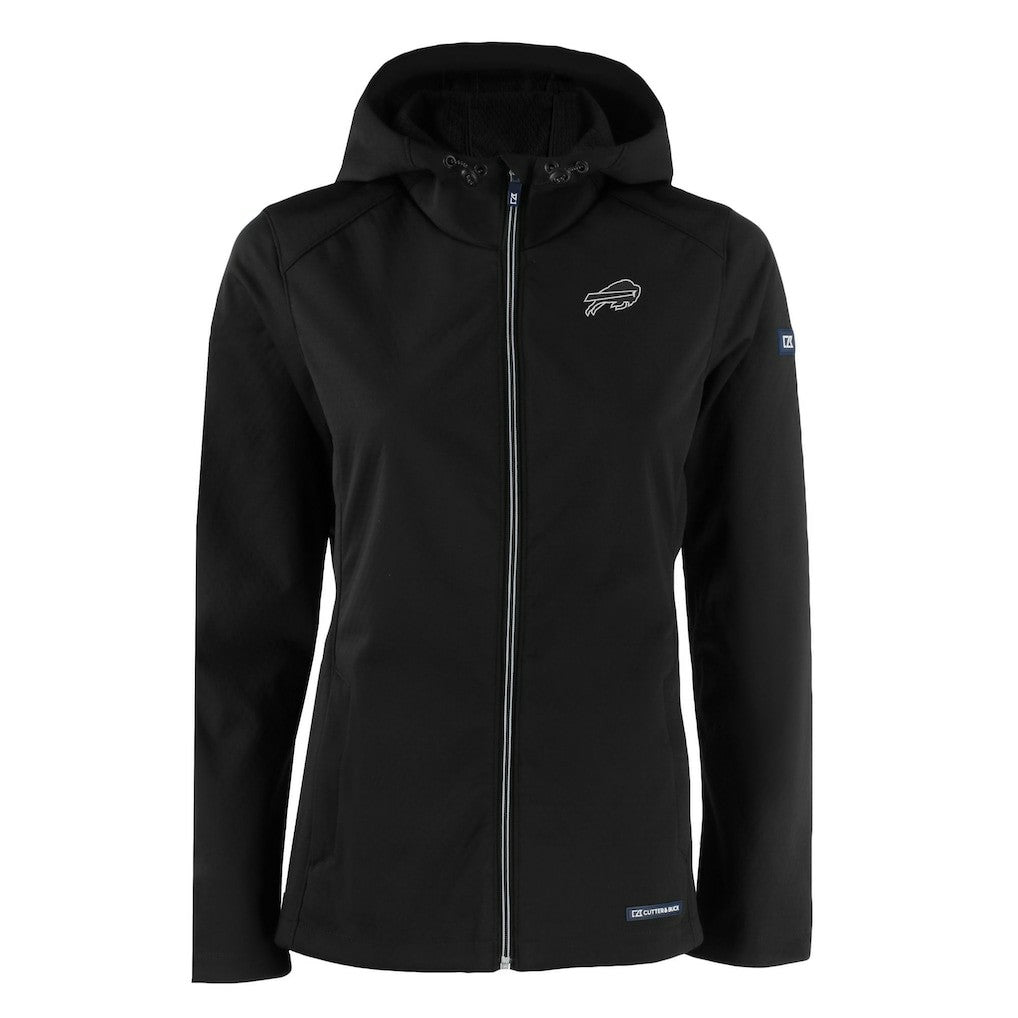 Buffalo Bills Cutter & Buck Women's Evoke Eco Softshell Recycled Full-Zip Hoodie Jacket | NFL US