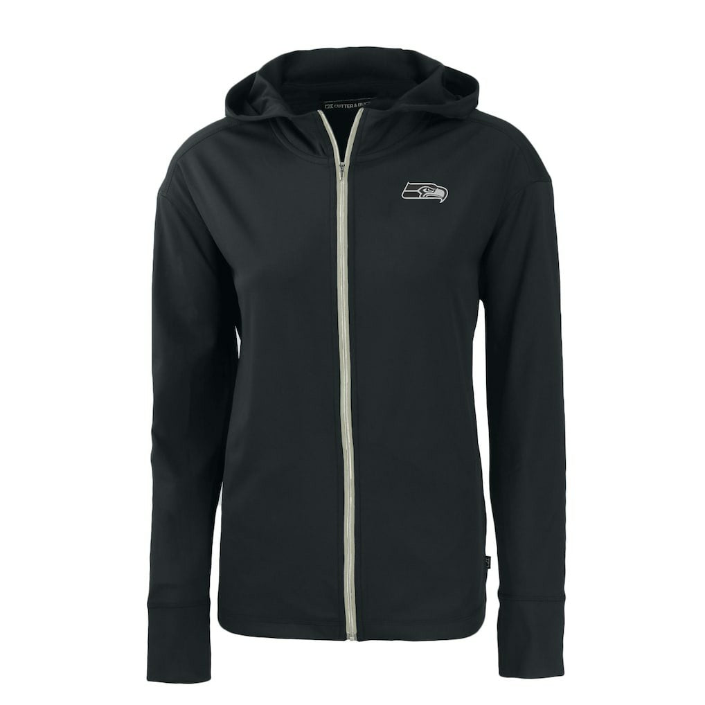 Seattle Seahawks Cutter & Buck Women's Daybreak Eco Recycled Full-Zip Hoodie | NFL On sale