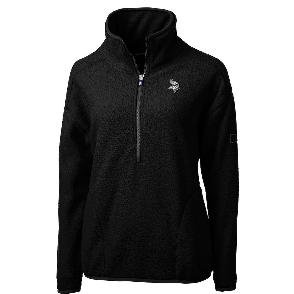 Minnesota Vikings Cutter & Buck Women's Cascade Eco Sherpa Fleece Half-Zip Jacket | NFL On sale