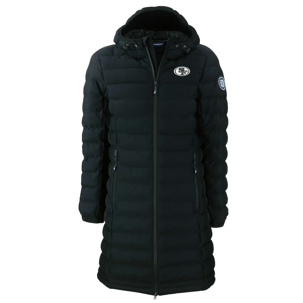 San Francisco 49ers Cutter & Buck Women's Mission Ridge Repreve Eco Insulated Full-Zip Hoodie Long Puffer Jacket | NFL Outlet