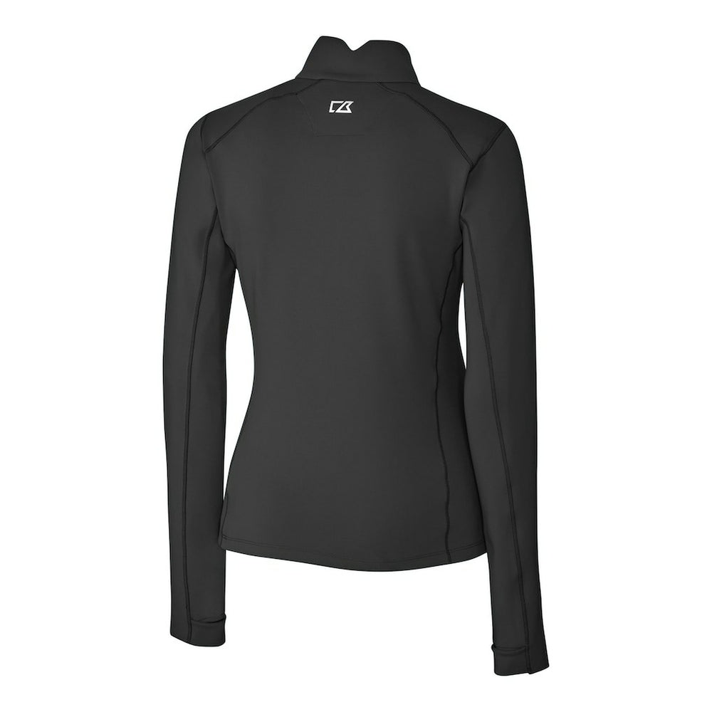 Washington Commanders Cutter & Buck Women's Traverse Stretch DryTec Quarter-Zip Top | NFL Sale