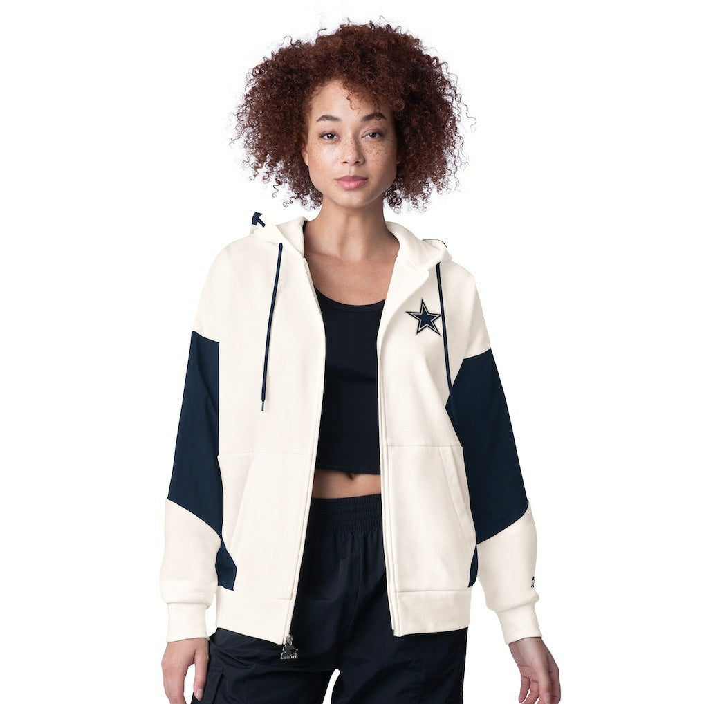 Dallas Cowboys Starter Women's Scrimmage Full-Zip Hoodie | NFL US