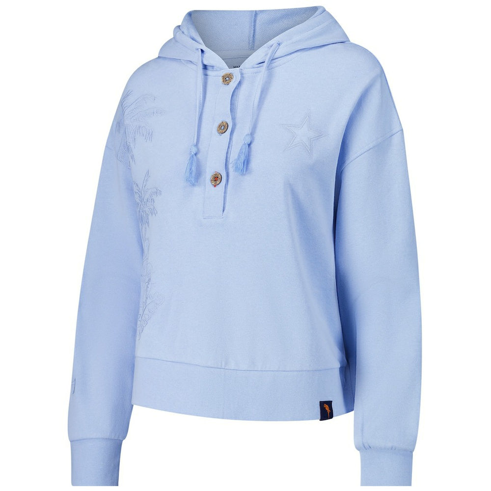 Dallas Cowboys Margaritaville Women's Island Dream Solid Pullover Hoodie | NFL Hot