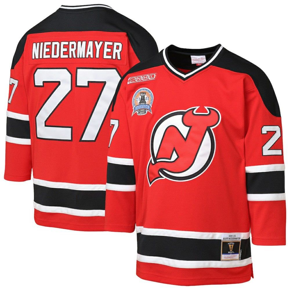 Scott Niedermayer New Jersey Devils Mitchell & Ness Youth  1999/00 Power Play Player Jersey -  NHL Jerseys