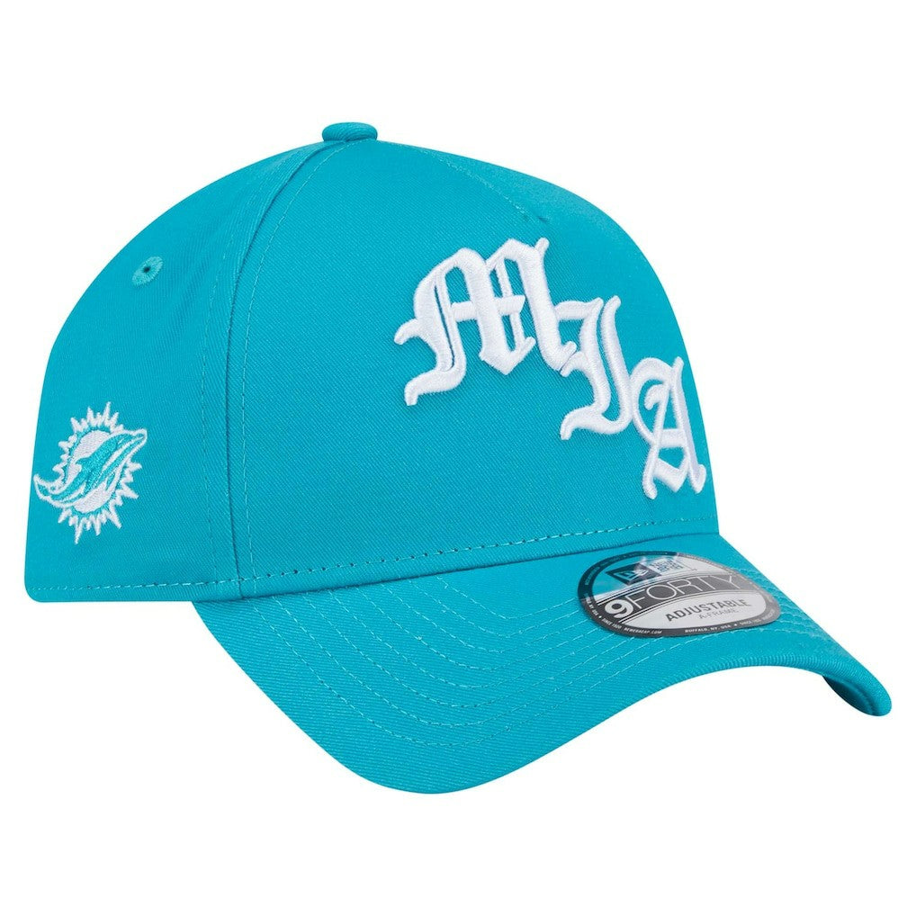 Miami Dolphins Mystic 9FORTY A-Frame Adjustable Hat | NFL Online