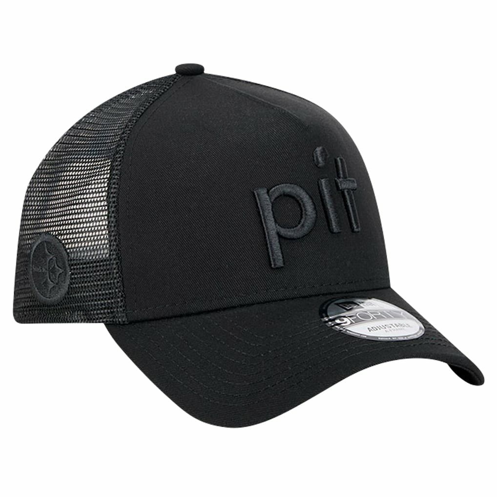 Pittsburgh Steelers Domain 9FORTY A-Frame Trucker Adjustable Hat | NFL Online