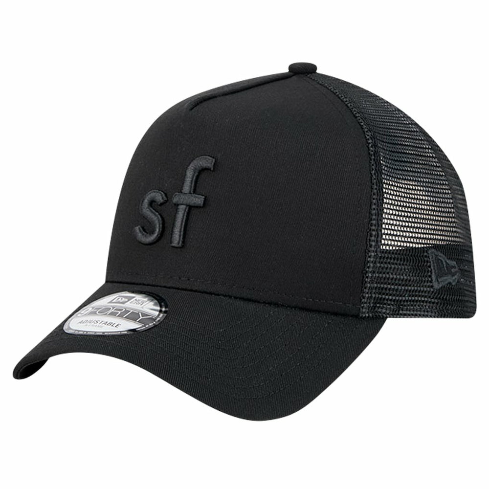 San Francisco 49ers Domain 9FORTY A-Frame Trucker Adjustable Hat | NFL Discount