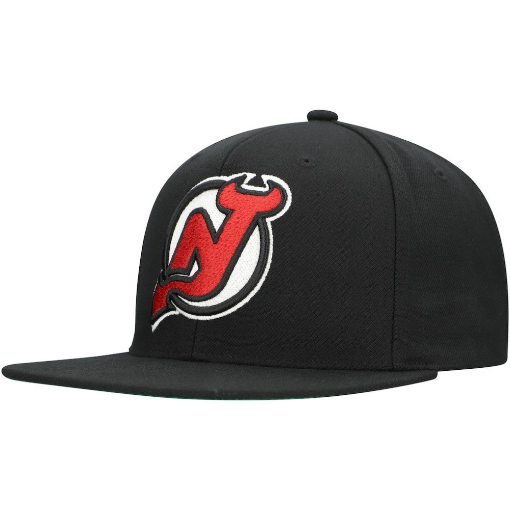 New Jersey Devils Mitchell & Ness Core Top Spot Snapback Hat -  NHL Jerseys
