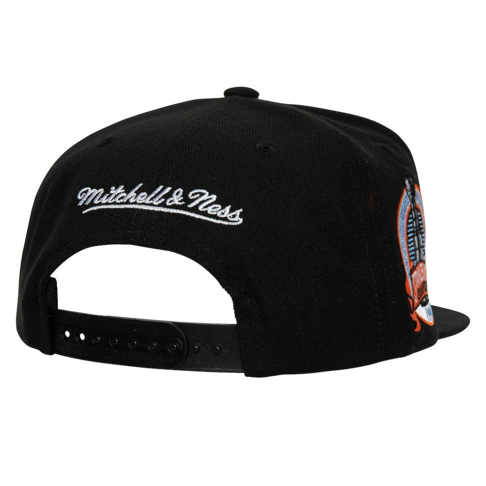New York Rangers Mitchell & Ness Core Top Spot Snapback Hat -  NHL Hats