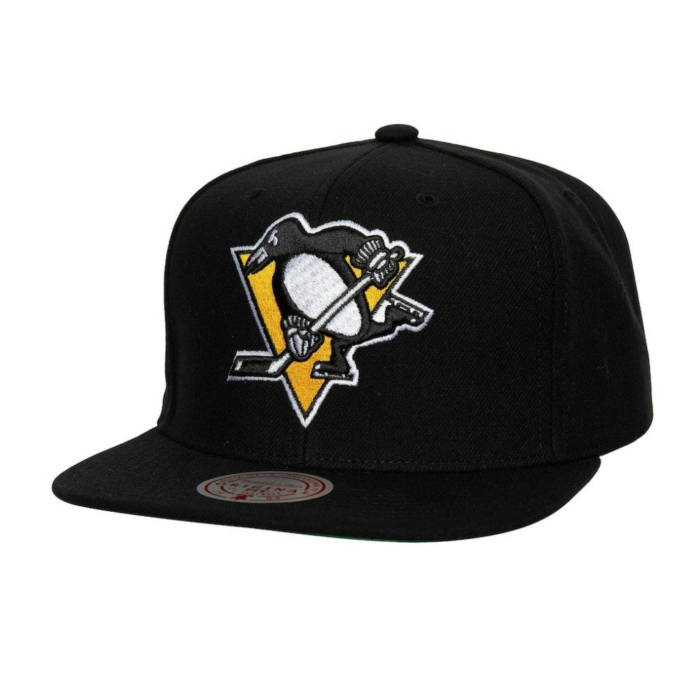 Pittsburgh Penguins Mitchell & Ness Core Top Spot Snapback Hat -  NHL Hats