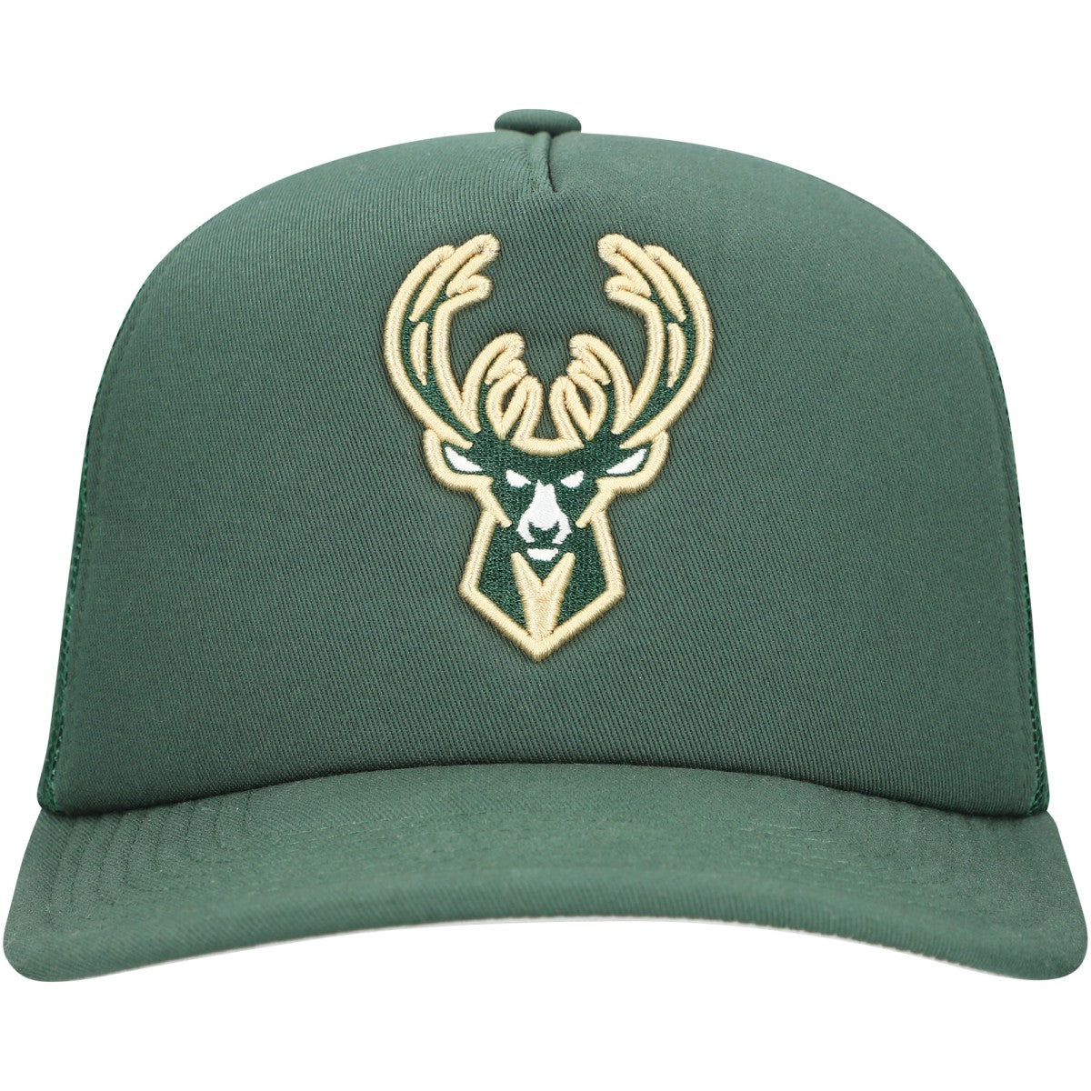 Hunter Green Milwaukee Bucks Core Evergreen OTC Trucker Adjustable Hat | NBA