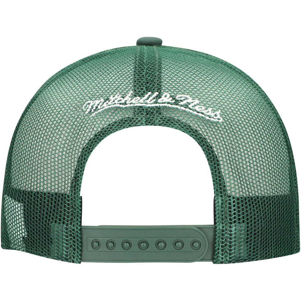 Hunter Green Milwaukee Bucks Core Evergreen OTC Trucker Adjustable Hat | NBA