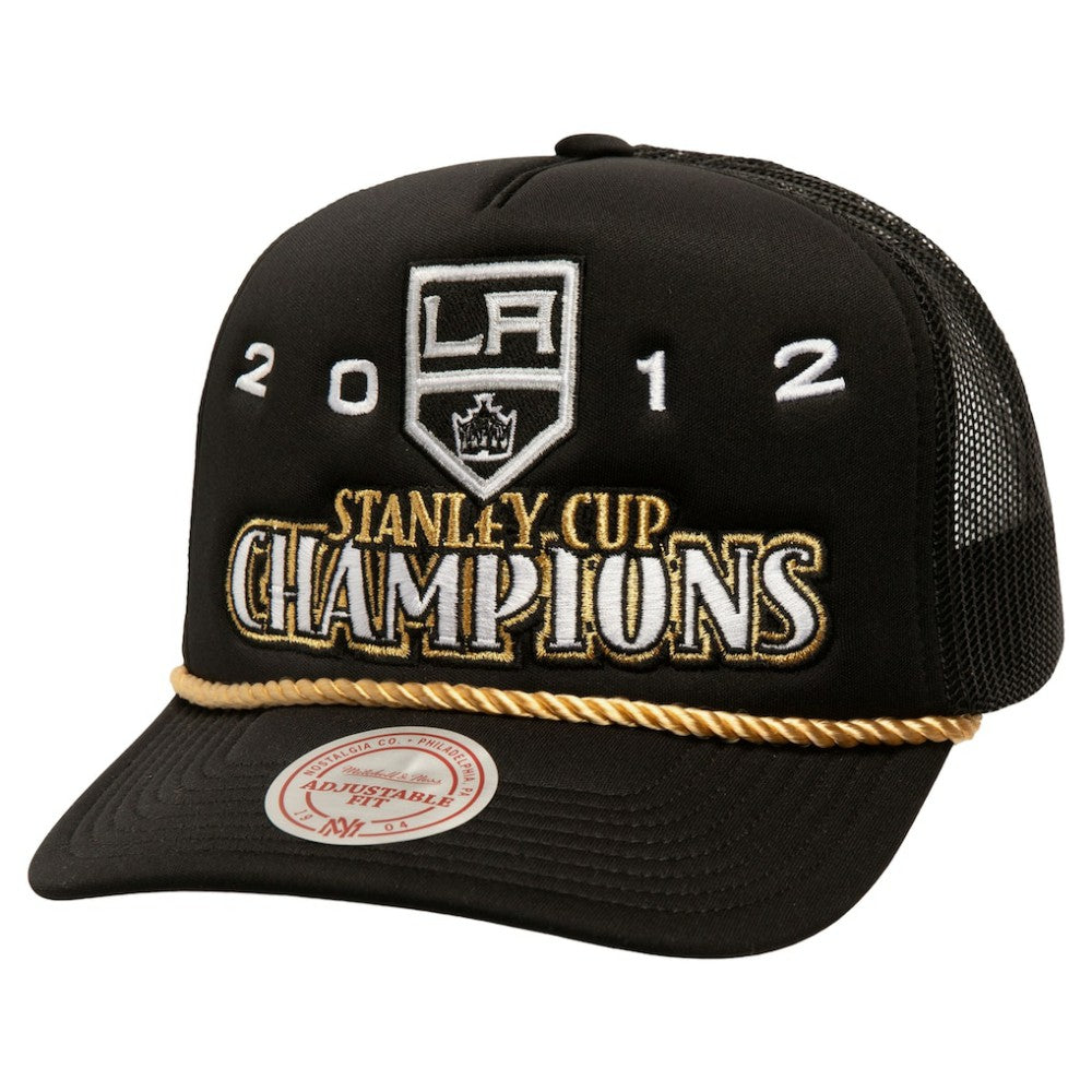 Los Angeles Kings Mitchell & Ness SOUL Collection Golden Stanley Cup Champions Trucker Adjustable Hat -  NHL Hats