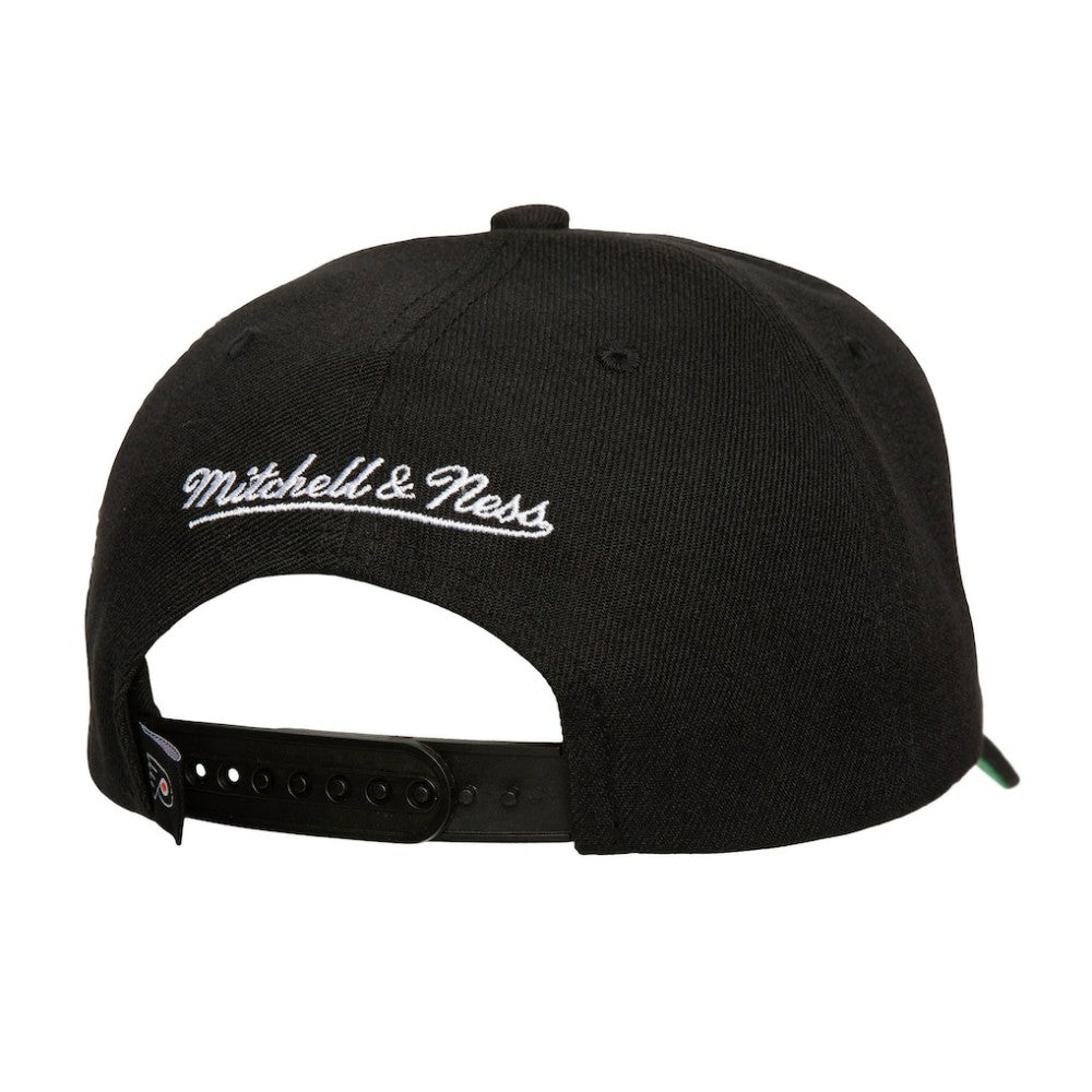 Philadelphia Flyers Mitchell & Ness Soul Strike Neon Logo Pro Crown Adjustable Hat -  NHL Hats