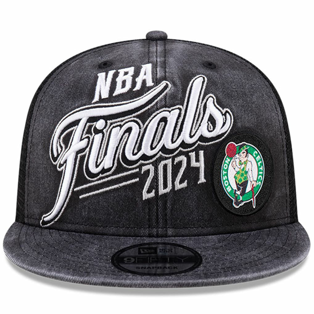 Black Boston Celtics 2024 Eastern Conference Champions Locker Room 9FIFTY Snapback Hat | NBA
