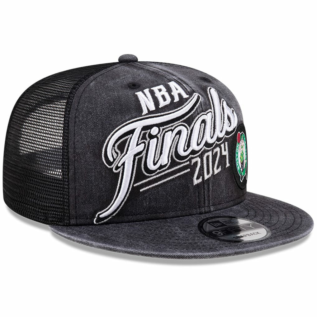 Black Boston Celtics 2024 Eastern Conference Champions Locker Room 9FIFTY Snapback Hat | NBA
