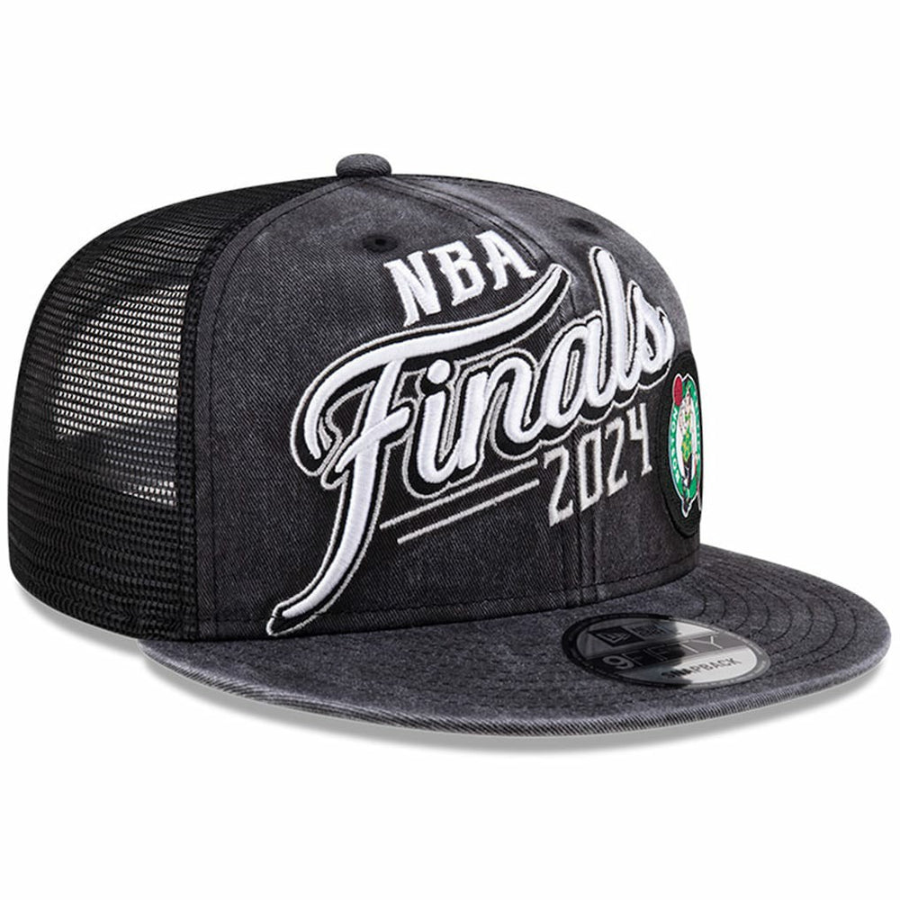 Black Boston Celtics 2024 Eastern Conference Champions Locker Room 9FIFTY Snapback Hat | NBA