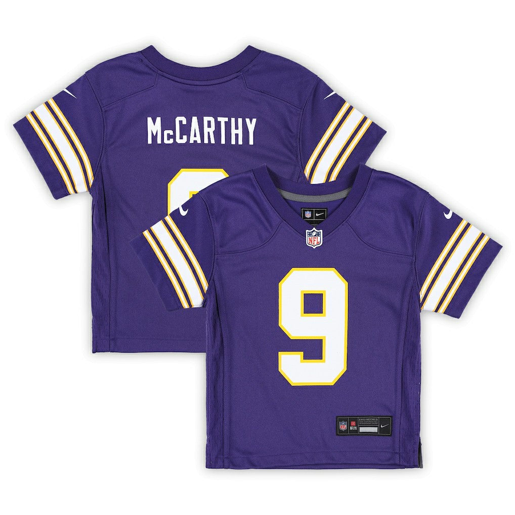 Minnesota Vikings J.J. McCarthy  Preschool Classic Player Game Jersey | NFL US
