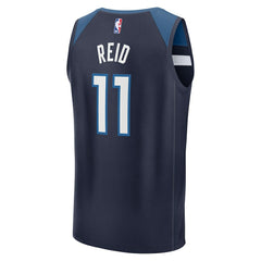 Navy Naz Reid Minnesota Timberwolves Fast Break Replica Player Jersey | NBA