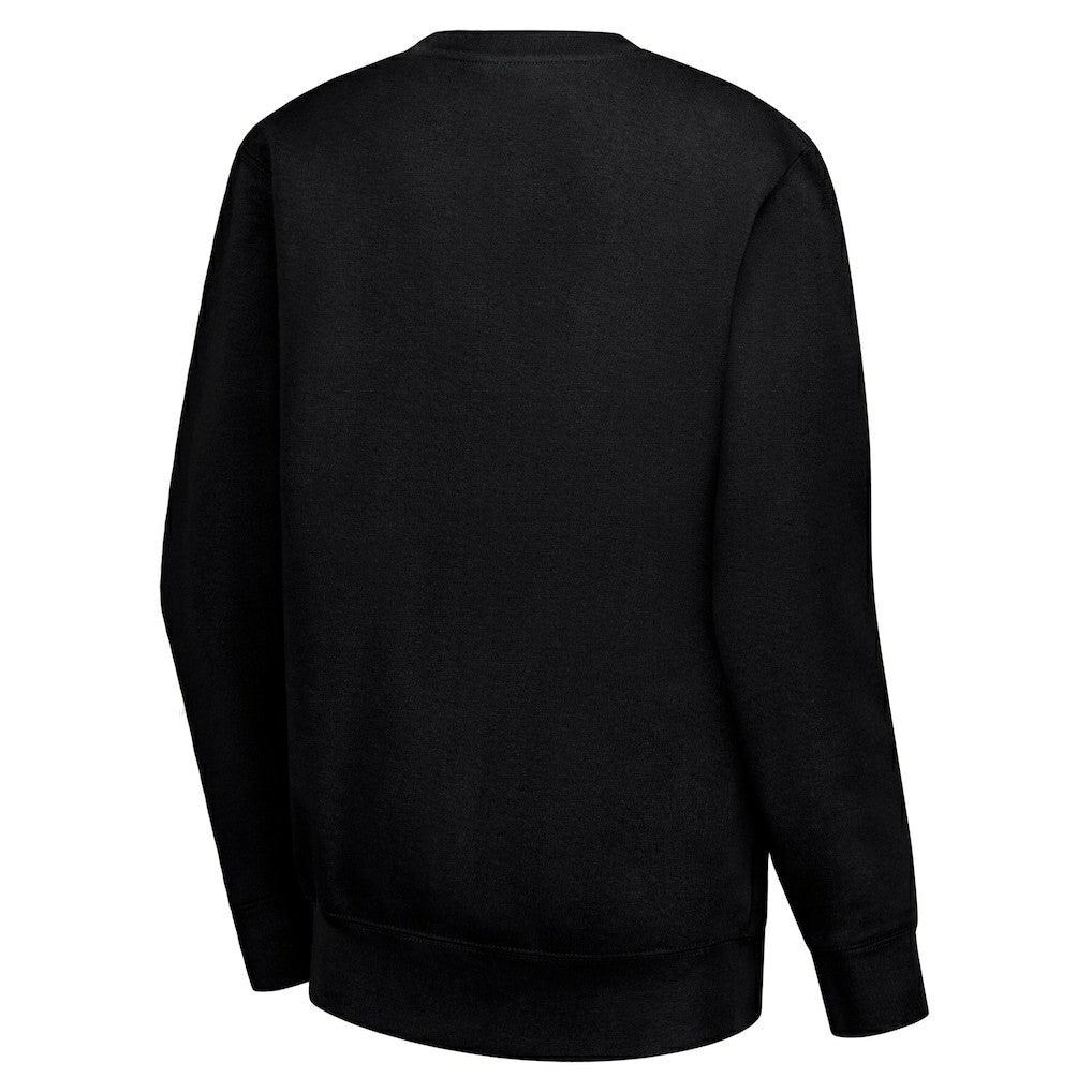 Kansas City Chiefs G-III 4Her by Carl Banks Women's Leopard Heart Pullover Sweatshirt | NFL Outlet
