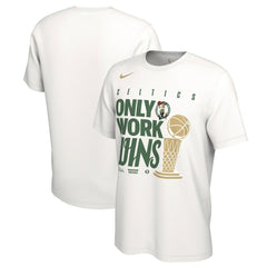 White Boston Celtics 2024 NBA Finals Champions Celebration Parade T-Shirt | NBA