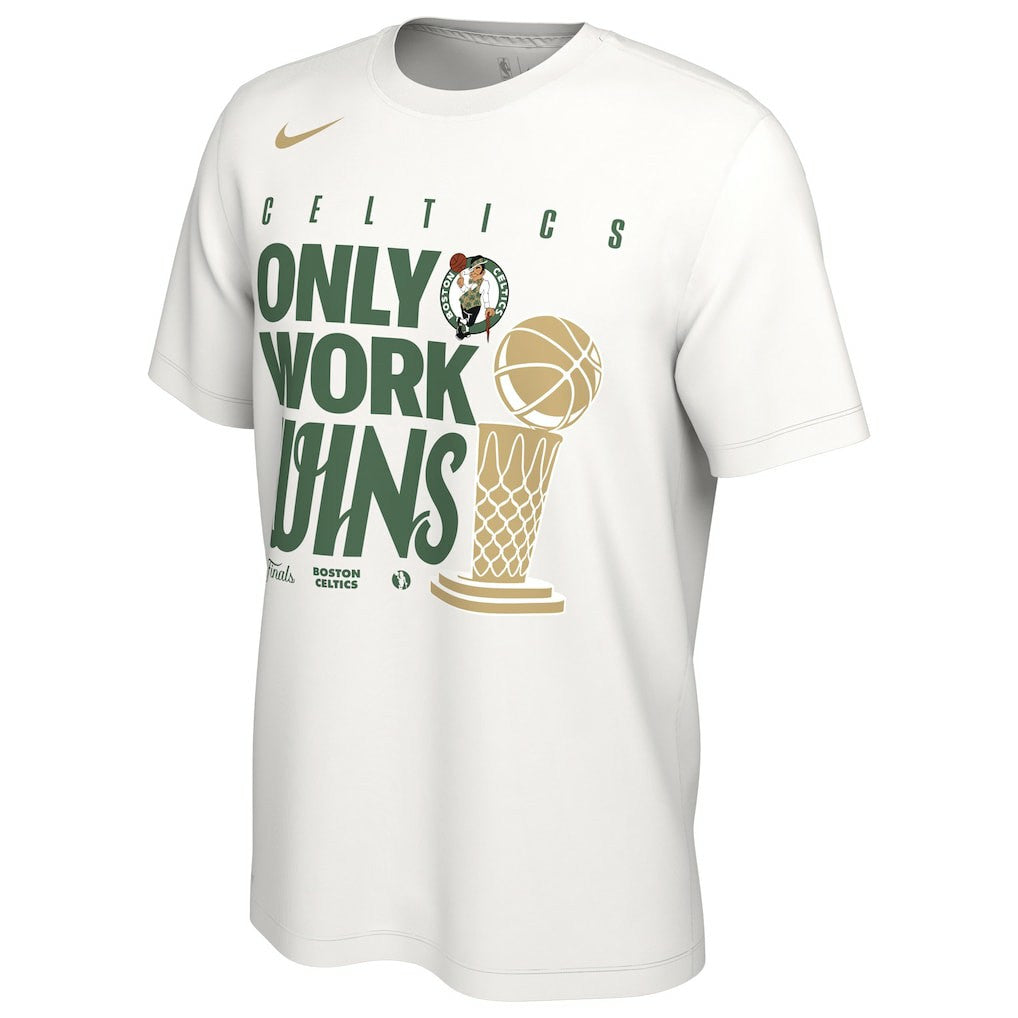 White Boston Celtics 2024 NBA Finals Champions Celebration Parade T-Shirt | NBA