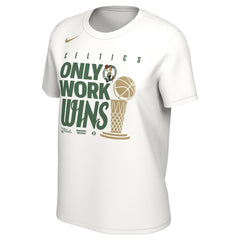 White Boston Celtics Women's 2024 NBA Finals Champions Celebration Parade T-Shirt | NBA