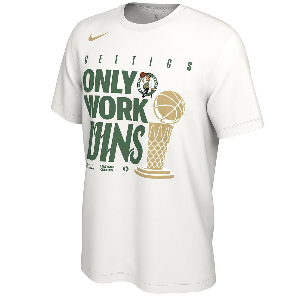 White Boston Celtics 2024 NBA Finals Champions Big & Tall Parade T-Shirt | NBA