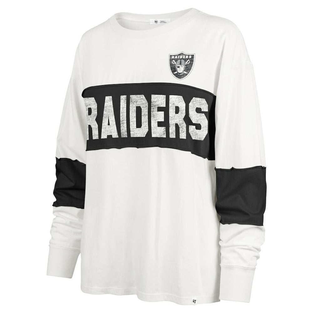 Las Vegas Raiders '47 Women's Clubhouse Pride Taylor Long Sleeve T-Shirt | NFL Online
