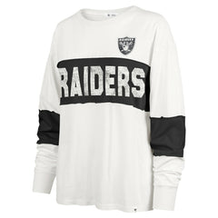 Las Vegas Raiders '47 Women's Clubhouse Pride Taylor Long Sleeve T-Shirt | NFL Online