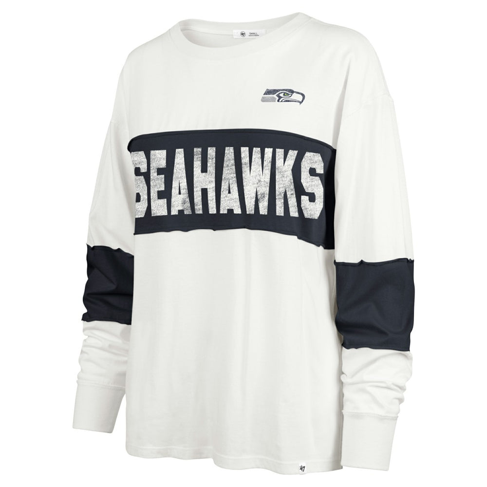 Seattle Seahawks '47 Women's Clubhouse Pride Taylor Long Sleeve T-Shirt | NFL Near me