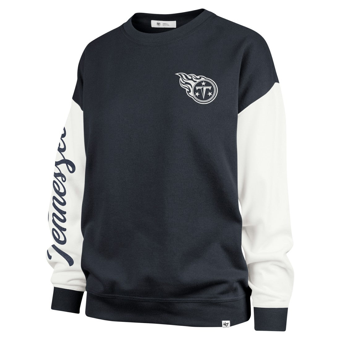 Tennessee Titans '47 Women's Double Header Rise Andie Pullover Sweatshirt | NFL Hot