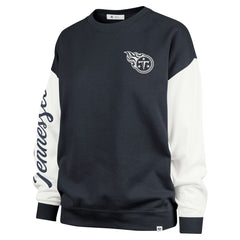 Tennessee Titans '47 Women's Double Header Rise Andie Pullover Sweatshirt | NFL Hot
