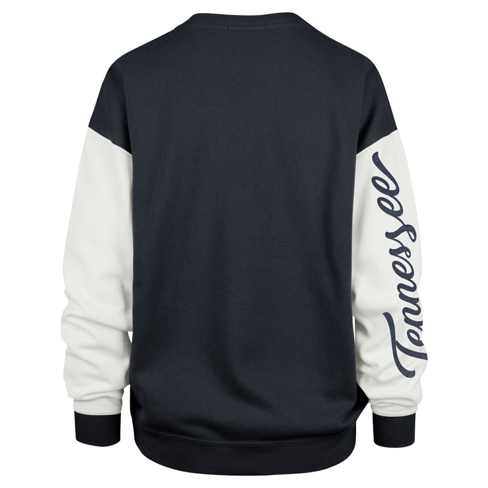 Tennessee Titans '47 Women's Double Header Rise Andie Pullover Sweatshirt | NFL Hot