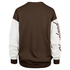 Cleveland Browns '47 Women's Double Header Rise Andie Pullover Sweatshirt | NFL Near me