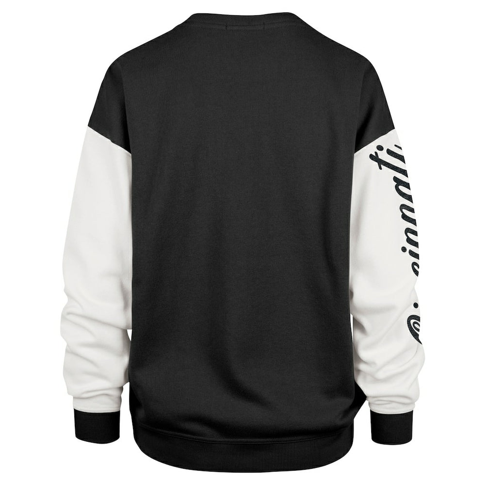Cincinnati Bengals '47 Women's Double Header Rise Andie Pullover Sweatshirt | NFL US