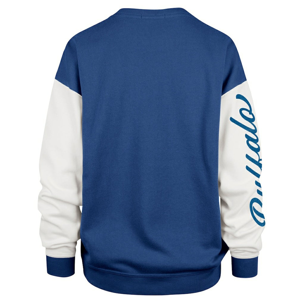 Buffalo Bills '47 Women's Double Header Rise Andie Pullover Sweatshirt | NFL New