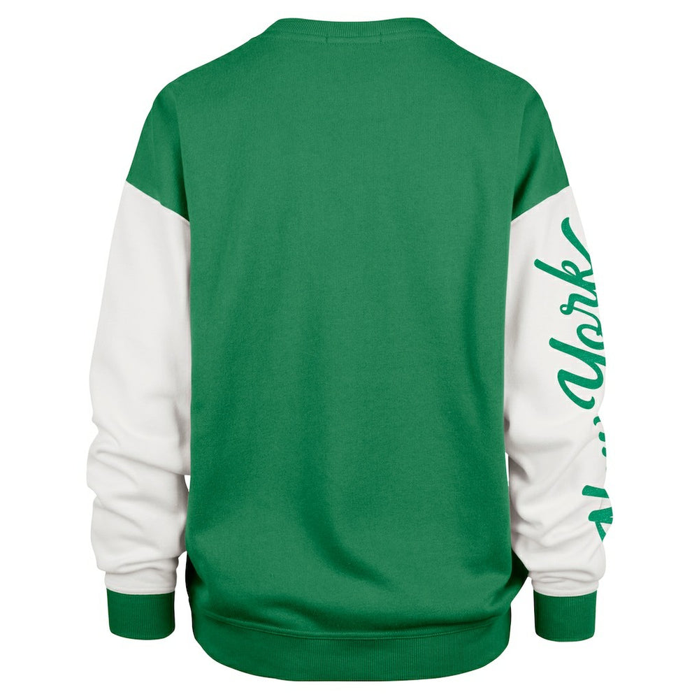 New York Jets '47 Women's Double Header Rise Andie Pullover Sweatshirt | NFL Hot