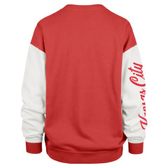 Kansas City Chiefs '47 Women's Double Header Rise Andie Pullover Sweatshirt | NFL Discount