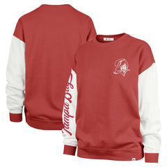 Tampa Bay Buccaneers '47 Women's Double Header Rise Andie Pullover Sweatshirt | NFL Sale