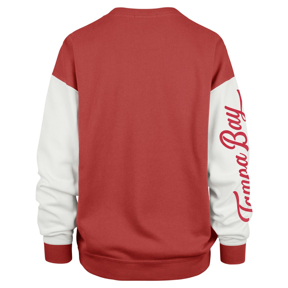 Tampa Bay Buccaneers '47 Women's Double Header Rise Andie Pullover Sweatshirt | NFL Sale