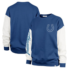 Indianapolis Colts '47 Women's Double Header Rise Andie Pullover Sweatshirt | NFL On sale