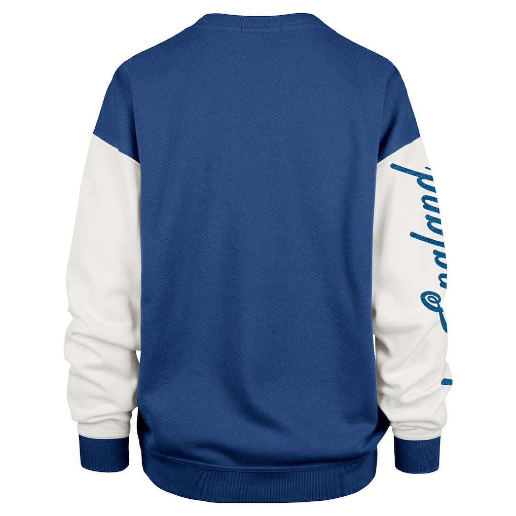 New England Patriots '47 Women's Double Header Rise Andie Pullover Sweatshirt | NFL Online