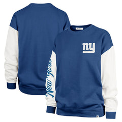 New York Giants '47 Women's Double Header Rise Andie Pullover Sweatshirt | NFL Hot