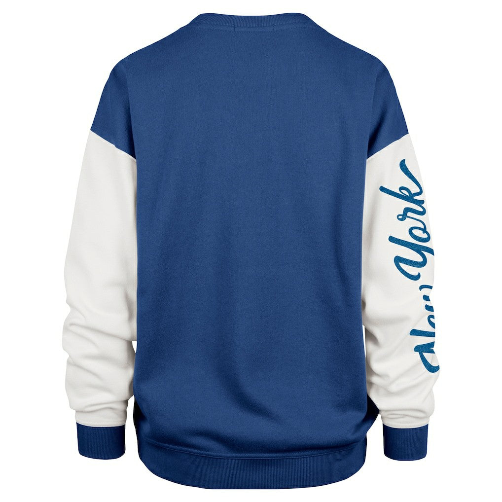 New York Giants '47 Women's Double Header Rise Andie Pullover Sweatshirt | NFL Hot